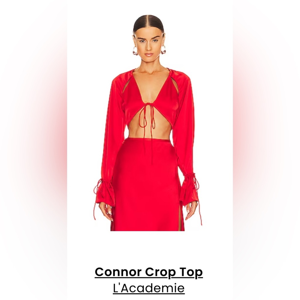 Sold out online- Never worn Connor Crop Top from
L'Academie